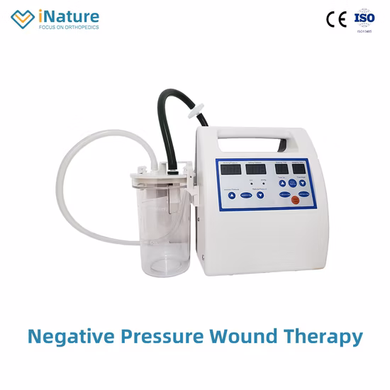 Wound Care Treatment Disposable Sealing Drainage Dressing Kit Vacuum Assisted Closure ISO/CE Approved EOS White& Blac Sponge Film VAC Npwt Machine